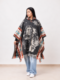 AYLLU - Hooded Alpaca Wool Poncho