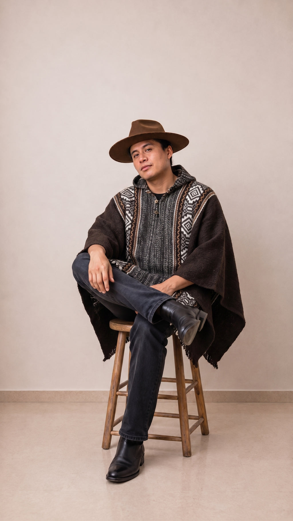 EARTH - Wool Poncho
