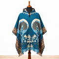 ATKA - Hooded Alpaca Wool Poncho