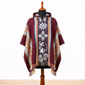 SOLSTICE - Hooded Alpaca Wool Poncho