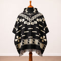 EASTWOOD - Hooded Alpaca Wool Poncho