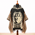 KODA - Hooded Alpaca Wool Poncho