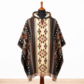 RUNA - Hooded Alpaca Wool Poncho
