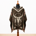 WAKRA - Hooded Alpaca Wool Poncho
