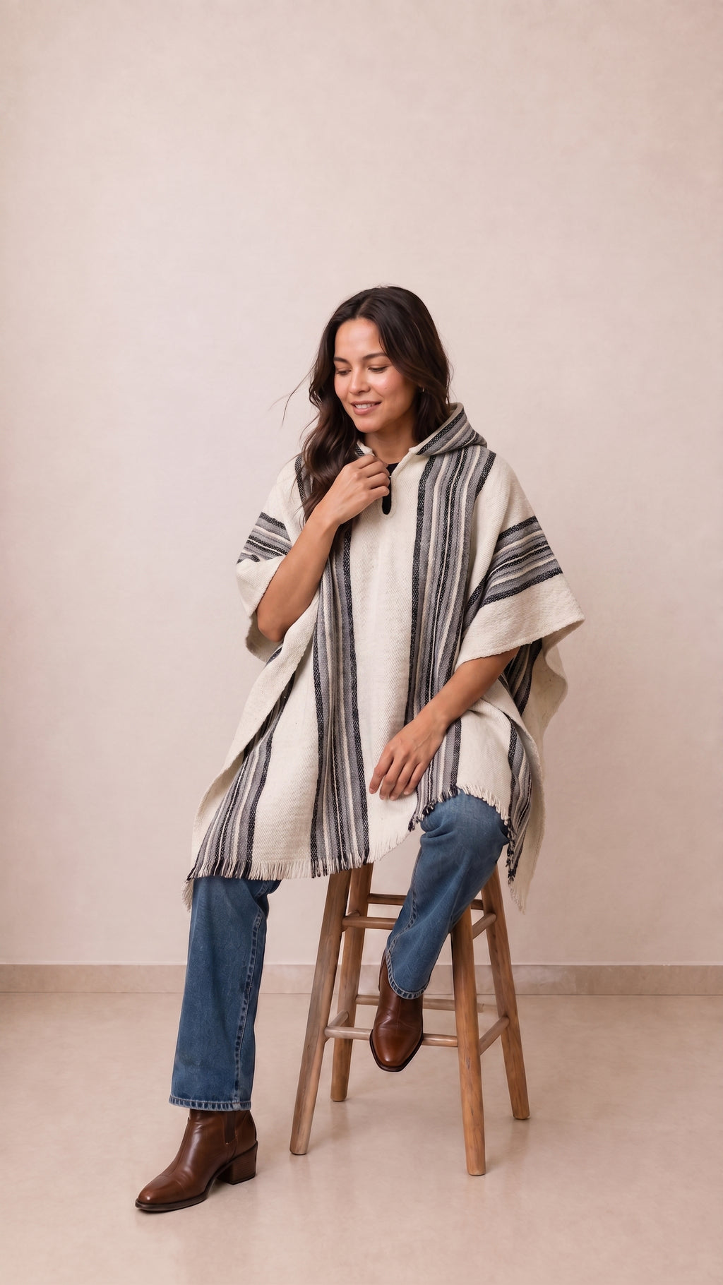 CLOUD - Wool Poncho